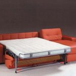 Sofa bed na may orthopedic mattress