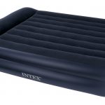Intex double bed with integrated pump