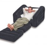 Inflatable chair bed