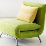 Armchair without armrests