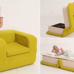 Armchair bed for daily use