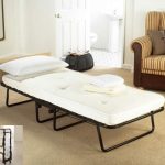 bed with orthopedic mattress