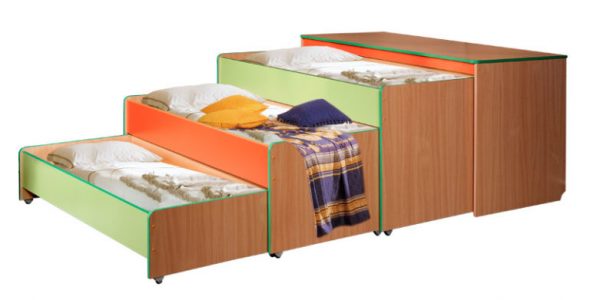 three-tier bed