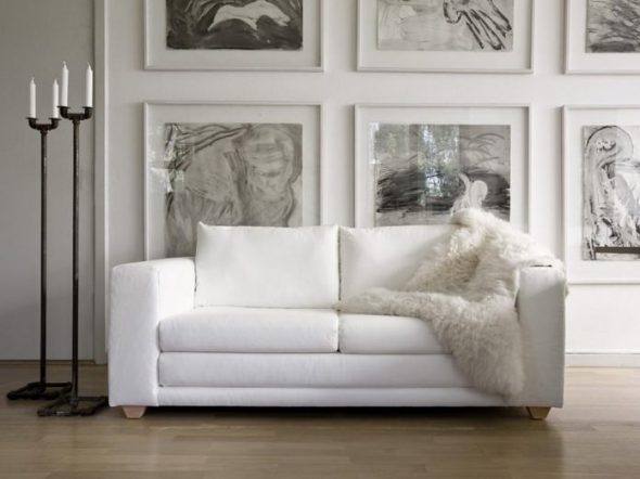 white sofa eurobook folding