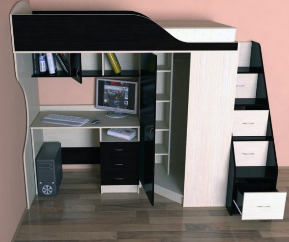 bunk bed for one child