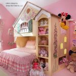 cot bed for girls in the nursery