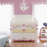 baby bed with bows