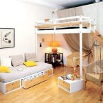 nursery with bunk bed
