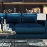 eurobook sofa blue