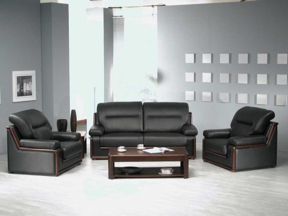 Sofa Eurobook składana czarna