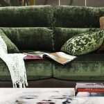 eurobook sofa dark green