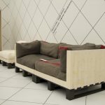 sofa and armchair of pallets