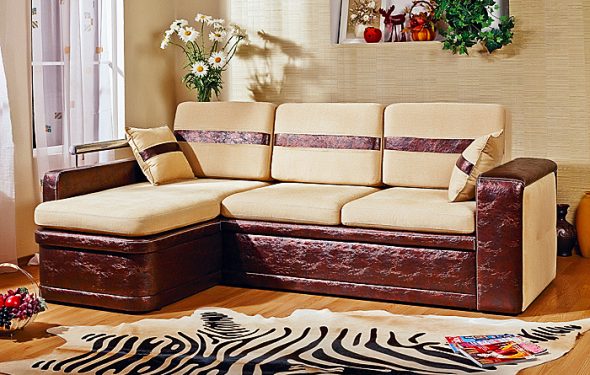 Angular sofa bed Model Sheikh