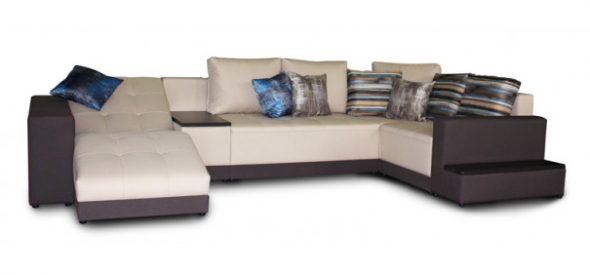 sofa bed mone corner with shelf