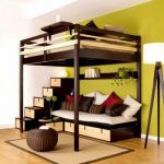 bunk bed for parents and child