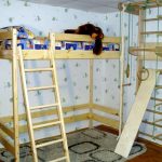 bunk bed sports corner