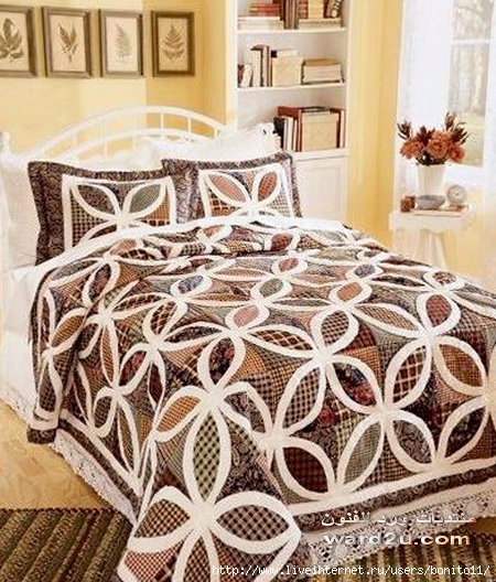 how to make a beautiful bedspread