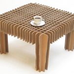 kartonowy stolik kawowy