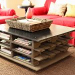 coffee table from pallets