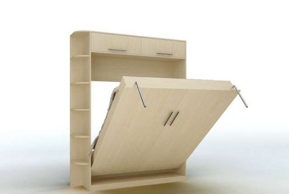 Kompaktiškas miegamojo transformatorius iš Ikea