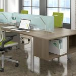 зелени офис столове