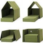 chair bed and tent - the convenience of secluded relaxation