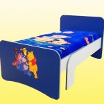 Bed children's sliding Winnie-the-Pooh