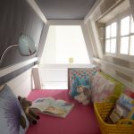 cozy cot bed in the nursery