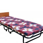 bed dresser with floral mattress