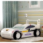 łóżko samochodu policyjnego dla chłopca
