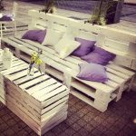 furniture from pallets for summer cottage