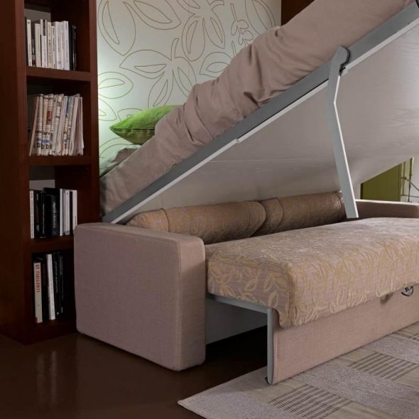 Folding sofa bed