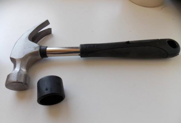 hammer with rubber nozzle