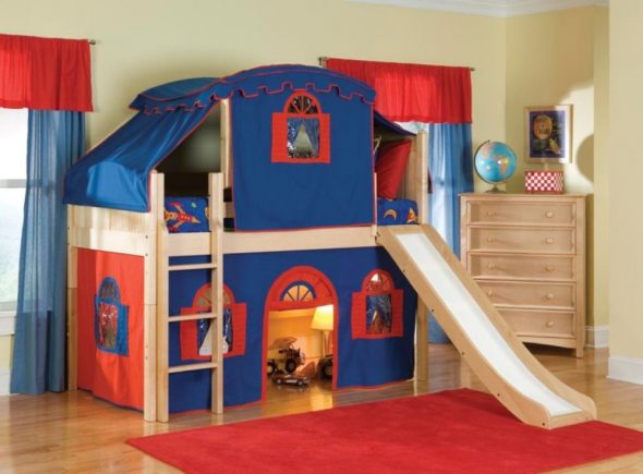 bed house in the nursery