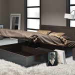lifting bed with lower storage