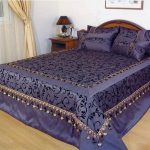 Bedspread on a double bed