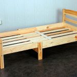 Fully laid out extendable bed
