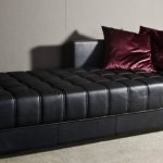 black single bed