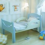 Przesuwane łóżko dla dziecka