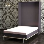 Módní a stylová skříňová postel