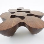 designer wood table