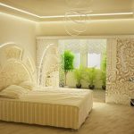 vanilla color in bedroom design