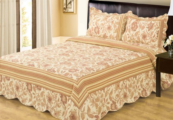 Tekstil yatak örtüsü