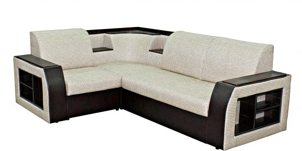Corner sofa bed kumportable para sa pagtulog