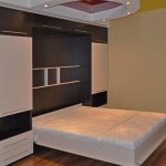 Vertical double bed