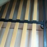 Bed mounted slats