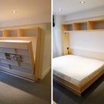 Fitted wardrobe bed Ikea