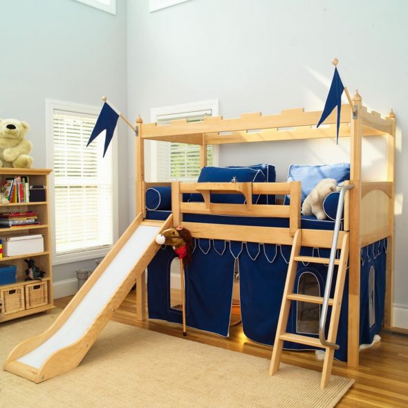bed for boys castle