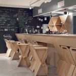 Plywood bar stools
