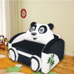 Children's folding sofa Panda